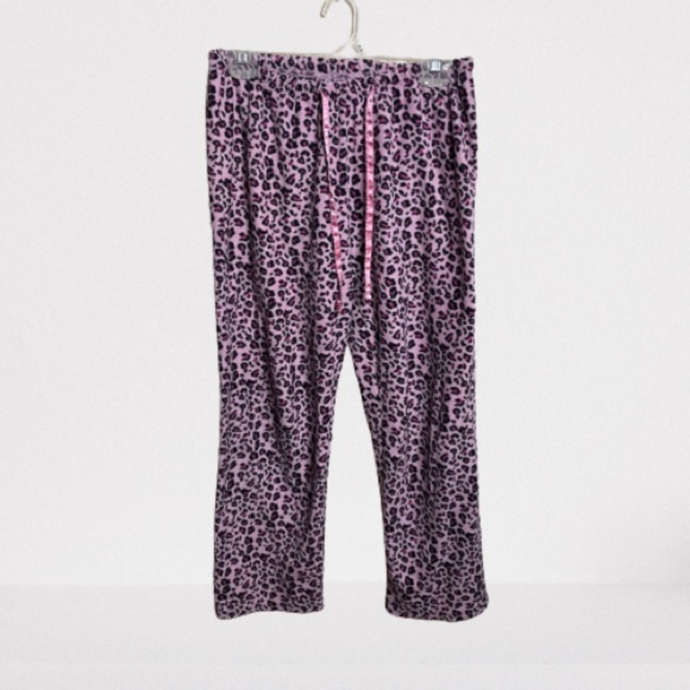 Meg & Lily Pink Leopard Print Small PJ Pants
